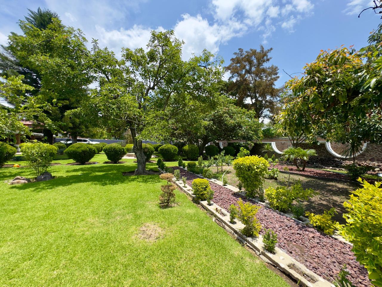 Jardines y huerto