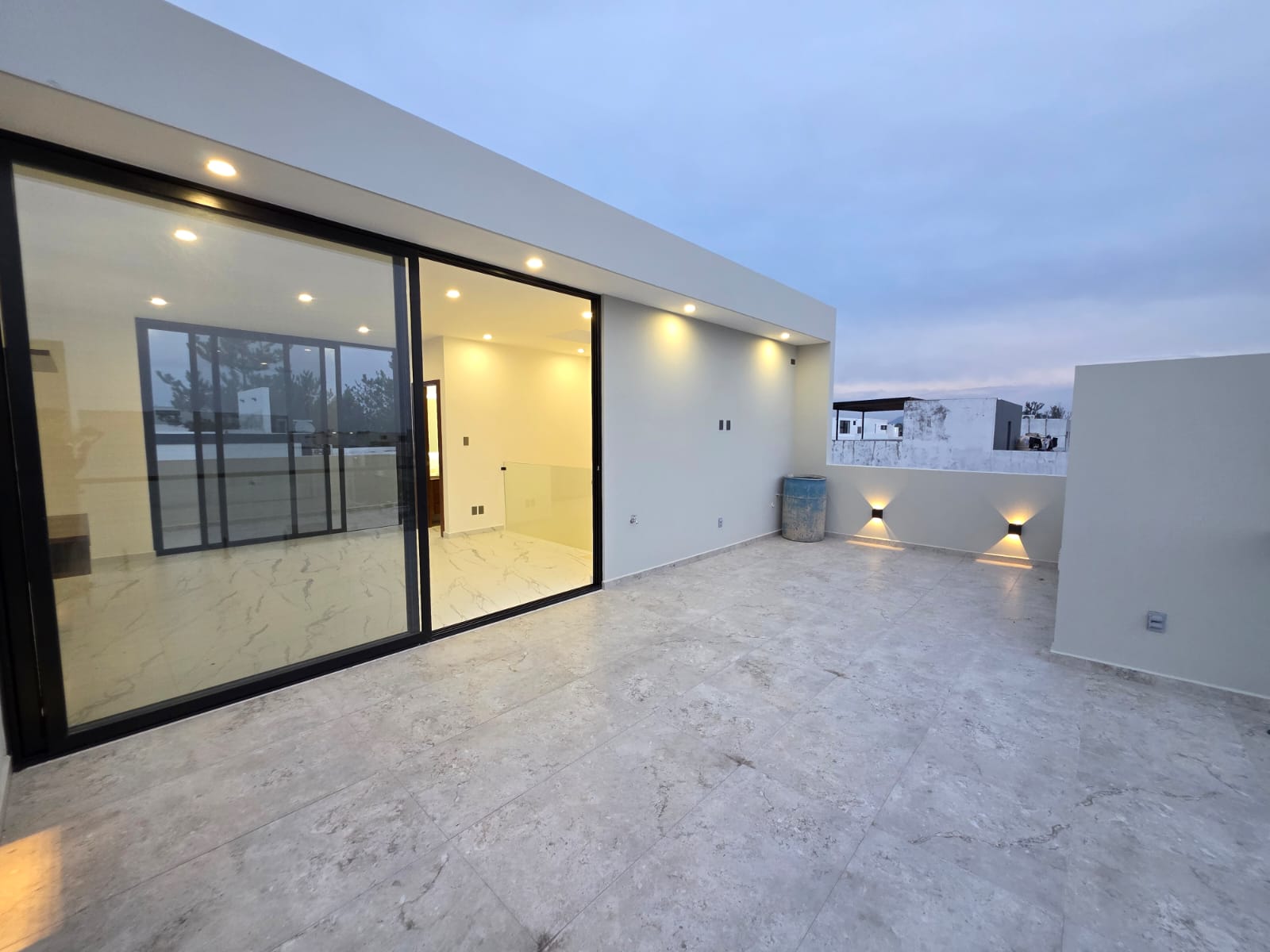 Roof garden con terraza