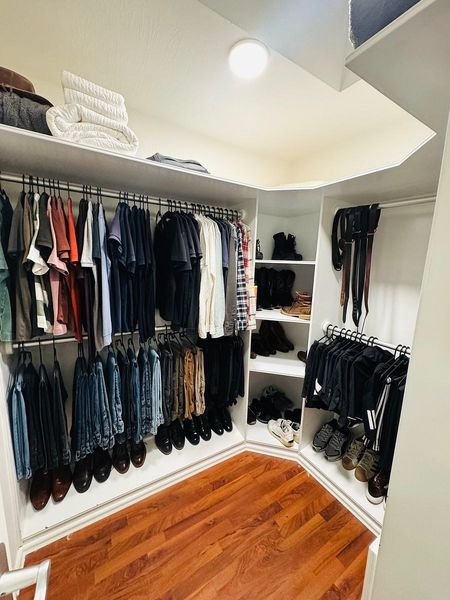 Vestidor de la recámara principal