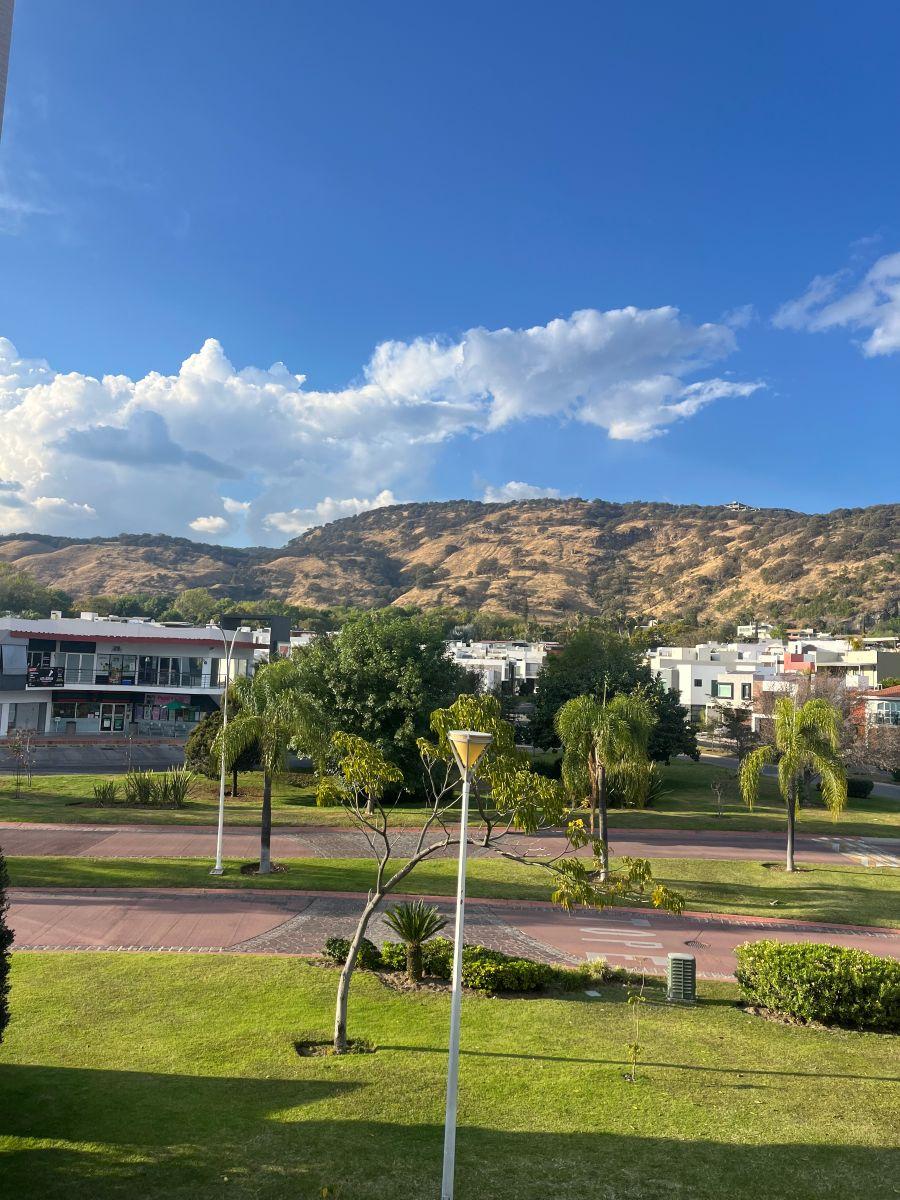 Vista al cerro desde el fraccionamiento